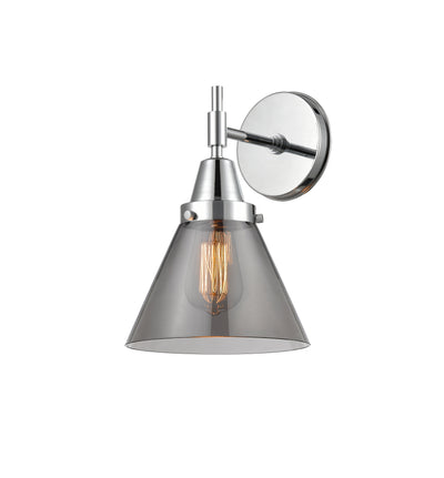 Caden Sconce Glass Steel Dimmable