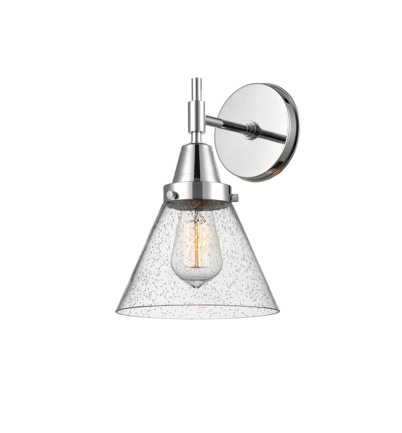 Caden Sconce Glass Steel Modern Design