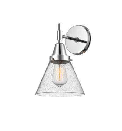 Caden Sconce Glass Steel Modern Design