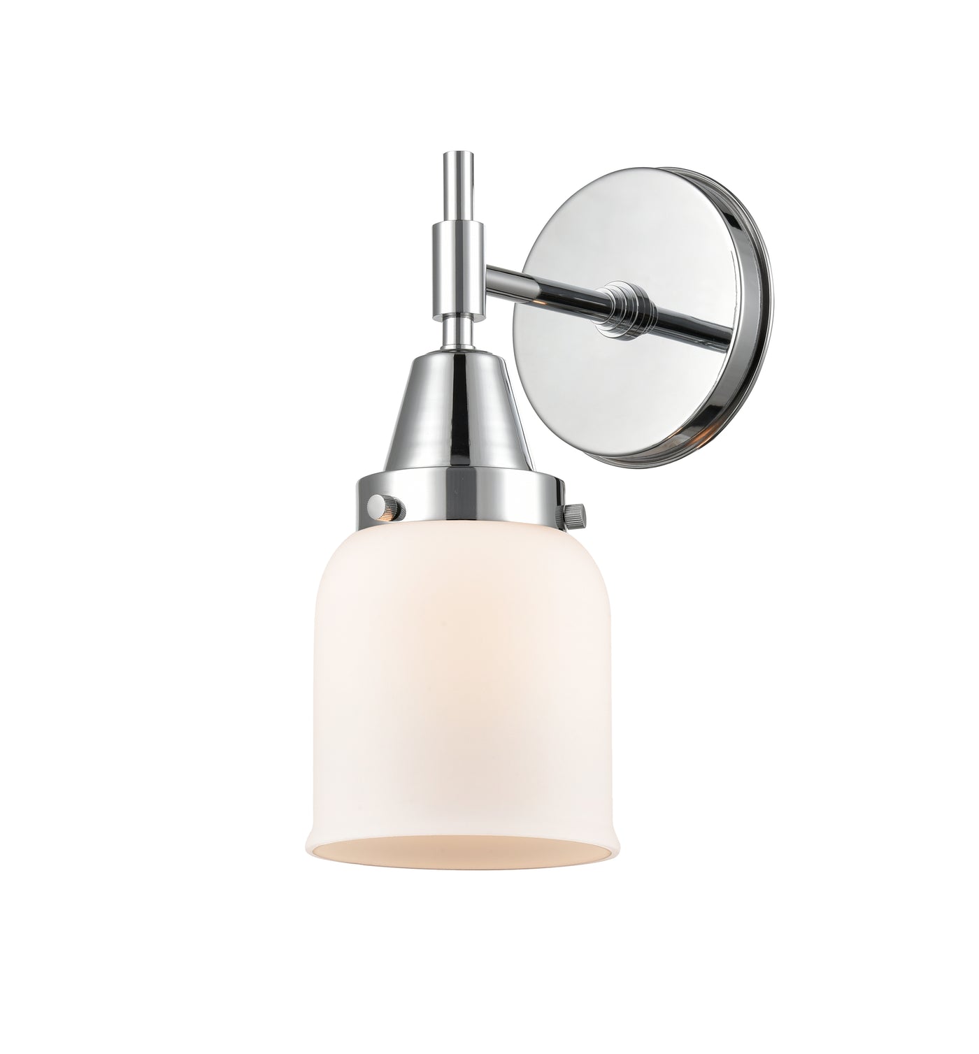 Caden Sconce Glass Steel Dimmable 8 Inch