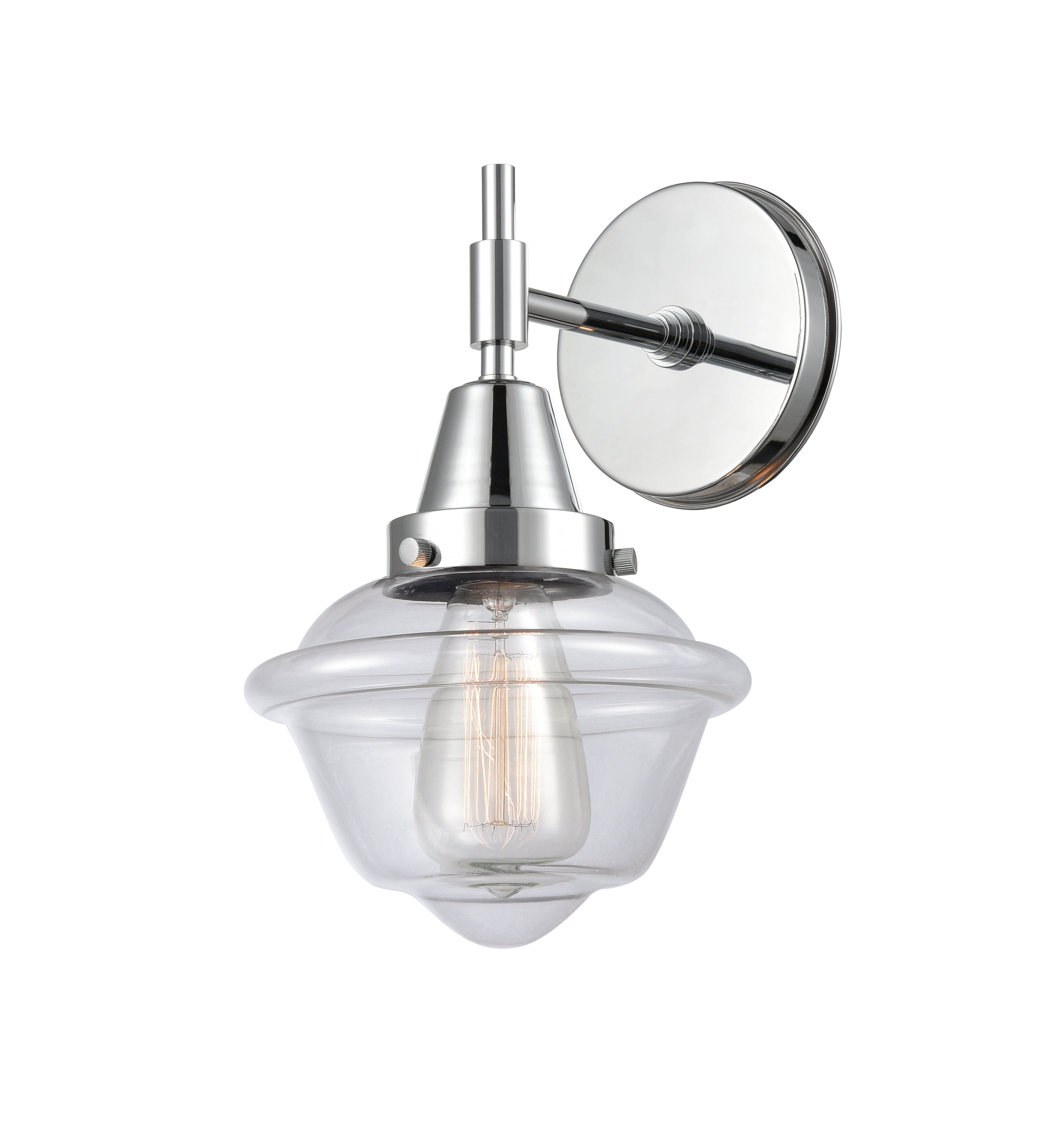 Caden Sconce Steel Glass Dimmable