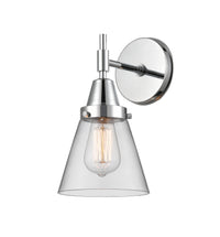 Caden Sconce Glass Steel Dimmable