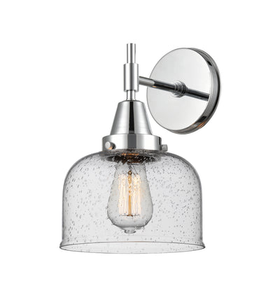 Caden Sconce Glass Steel 11 Inch