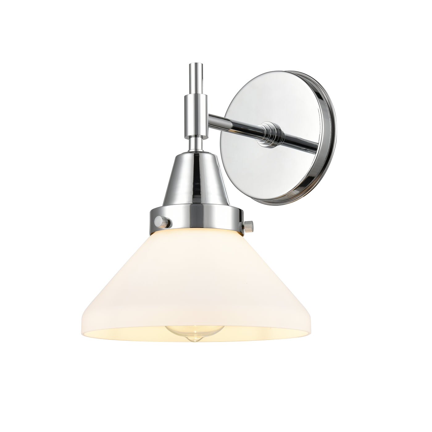 Caden Sconce Glass Steel Dimmable 11 Inch