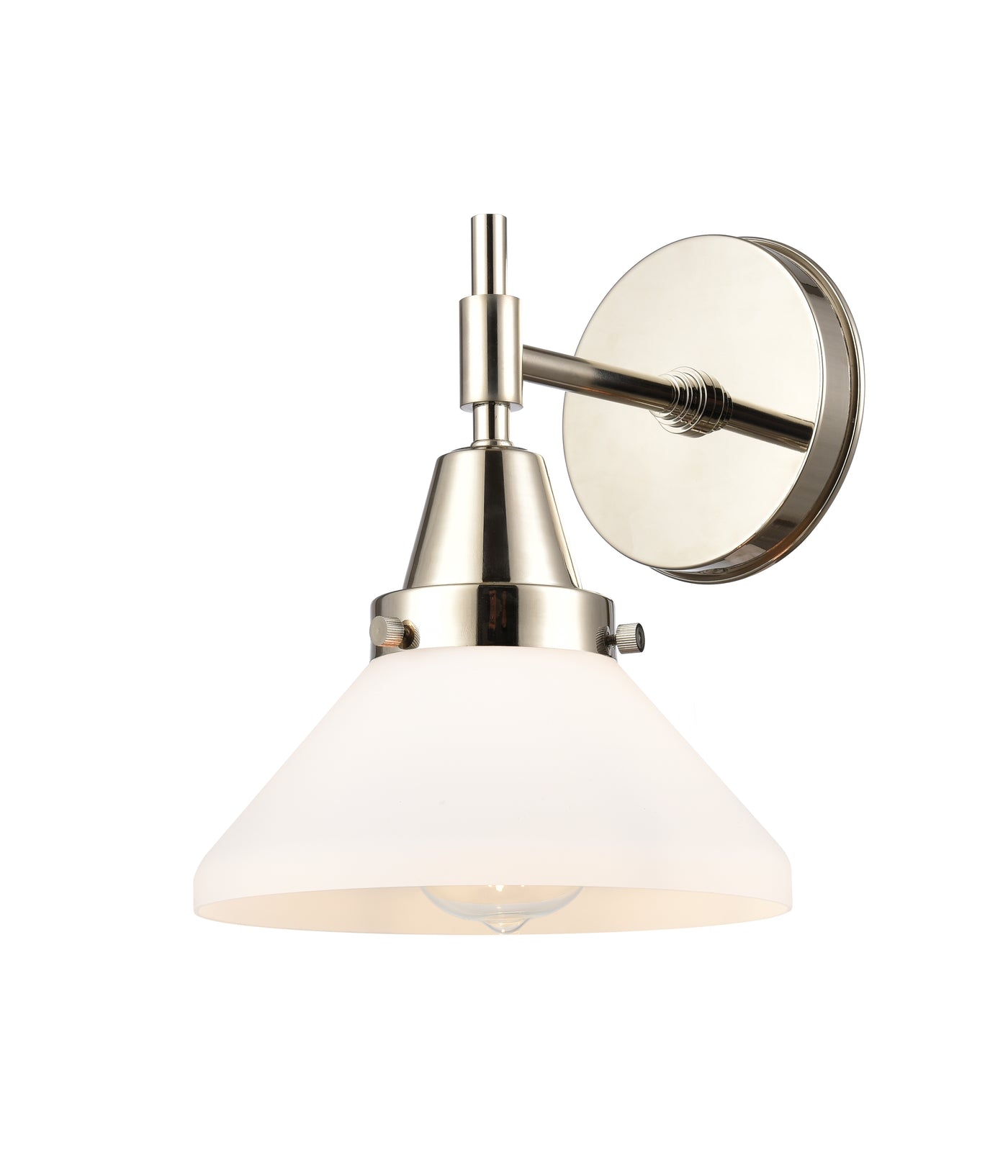 Caden Sconce Glass Steel 11.25 Inch