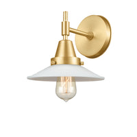 Caden Sconce Steel Glass 10.5 Inch
