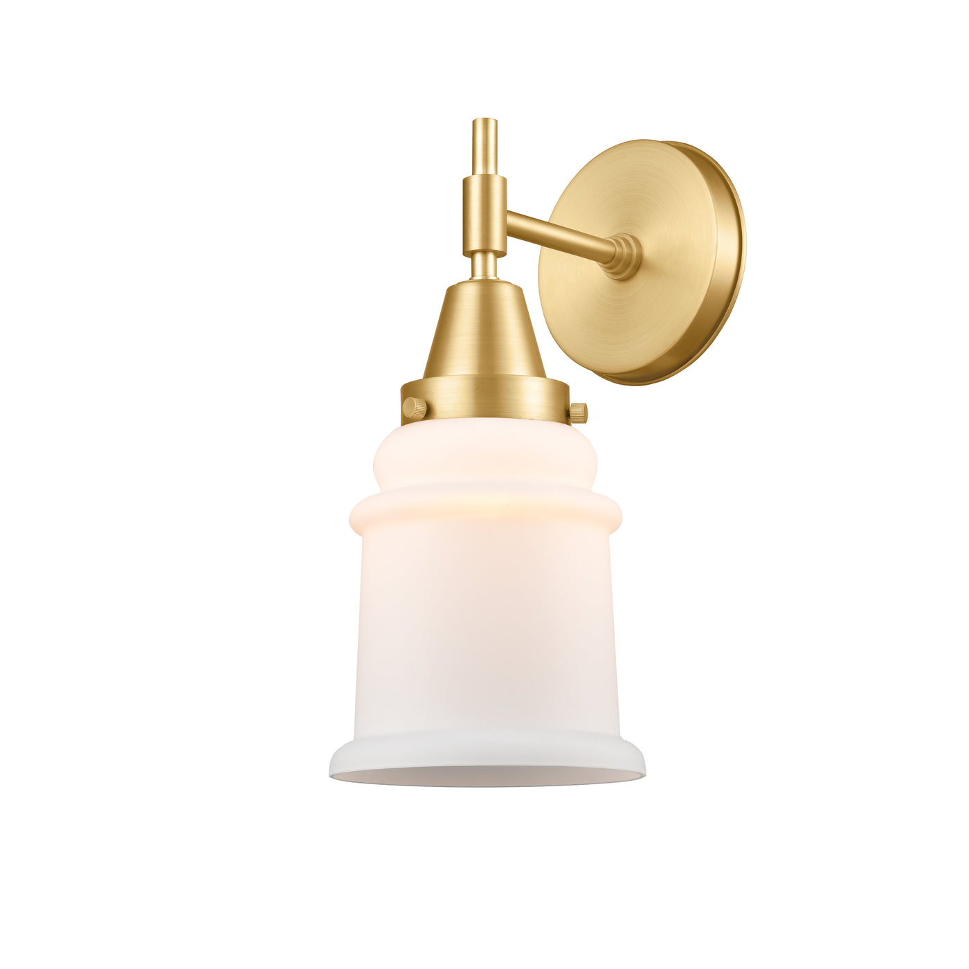 Caden Sconce Glass Steel Dimmable