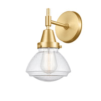 Caden Sconce Glass Steel Industrial Style