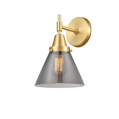 Caden Sconce Glass Steel Dimmable