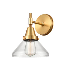 Caden Sconce Glass Steel 11.25 Inch