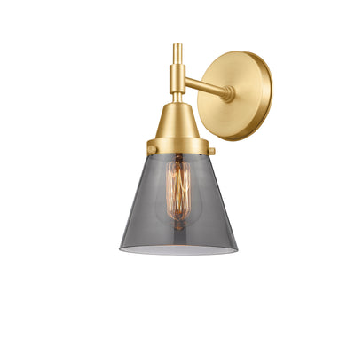 Caden Sconce Glass Steel Dimmable 11 Inch