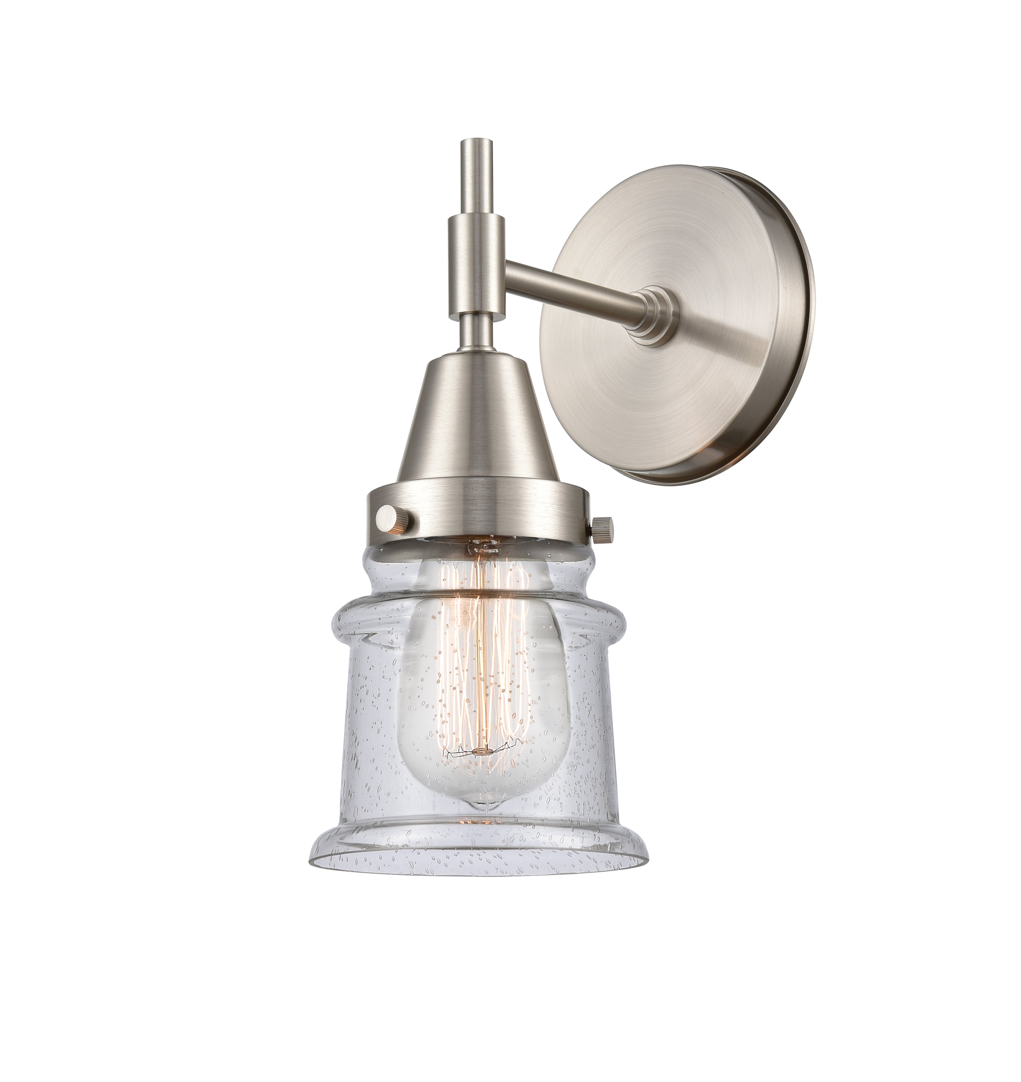 Caden Sconce Steel Glass Dimmable Design