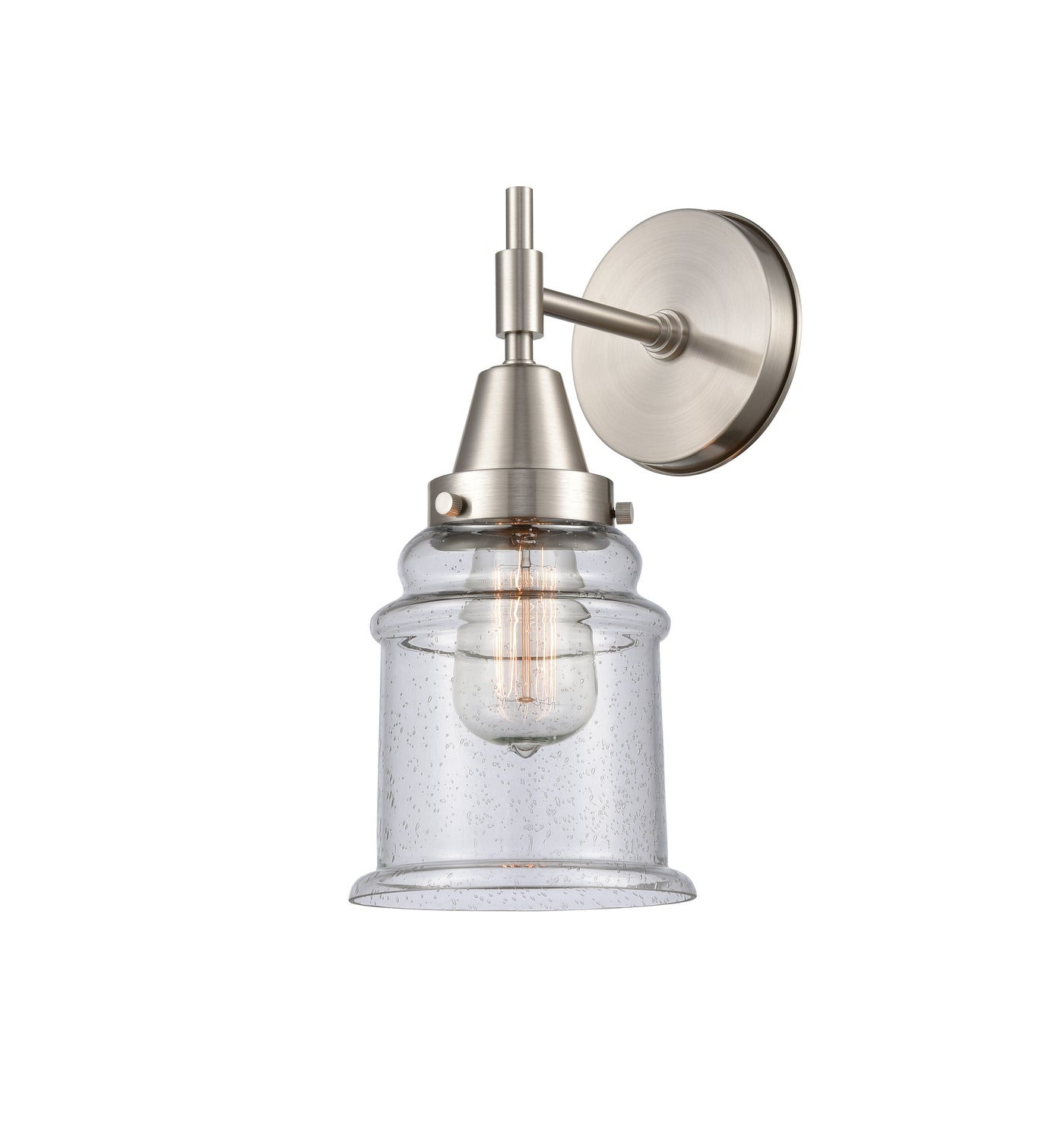 Caden Sconce Steel Glass Dimmable 12.5 Inch