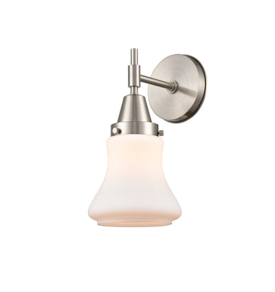Caden Sconce Glass Steel Industrial
