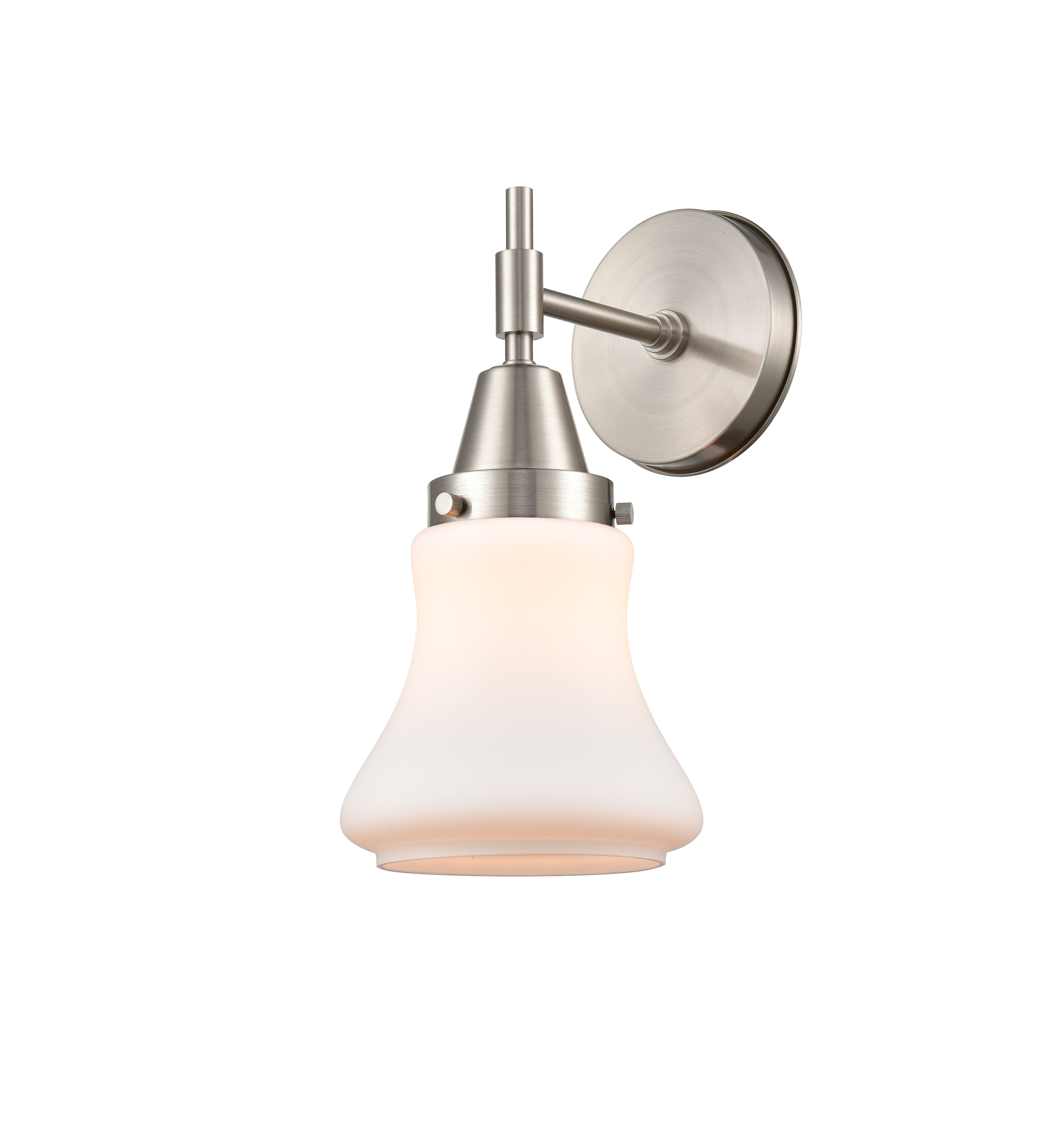 Caden Sconce Glass Steel Industrial