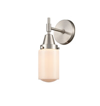 Caden Sconce Glass Steel Dimmable