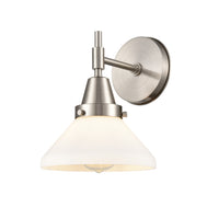 Caden Sconce Glass Steel 11.25 Inch
