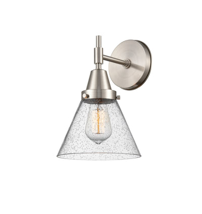 Caden Sconce Glass Steel Dimmable