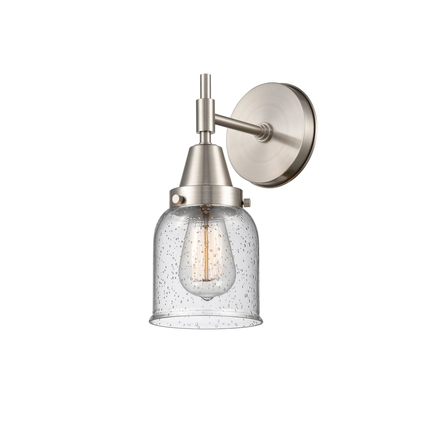 Caden Sconce Glass Steel Dimmable