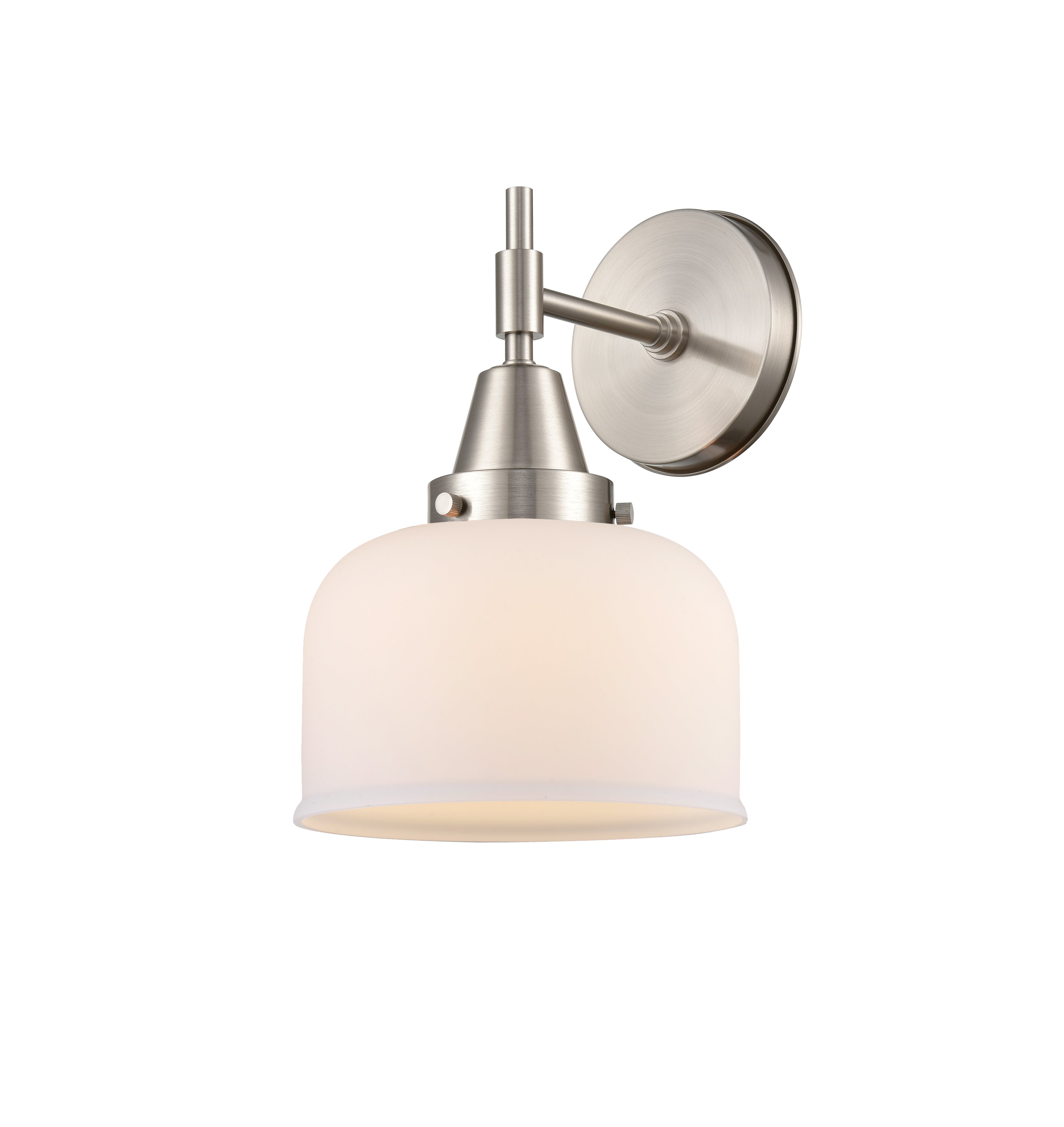 Caden Sconce Glass Steel 11 Inch