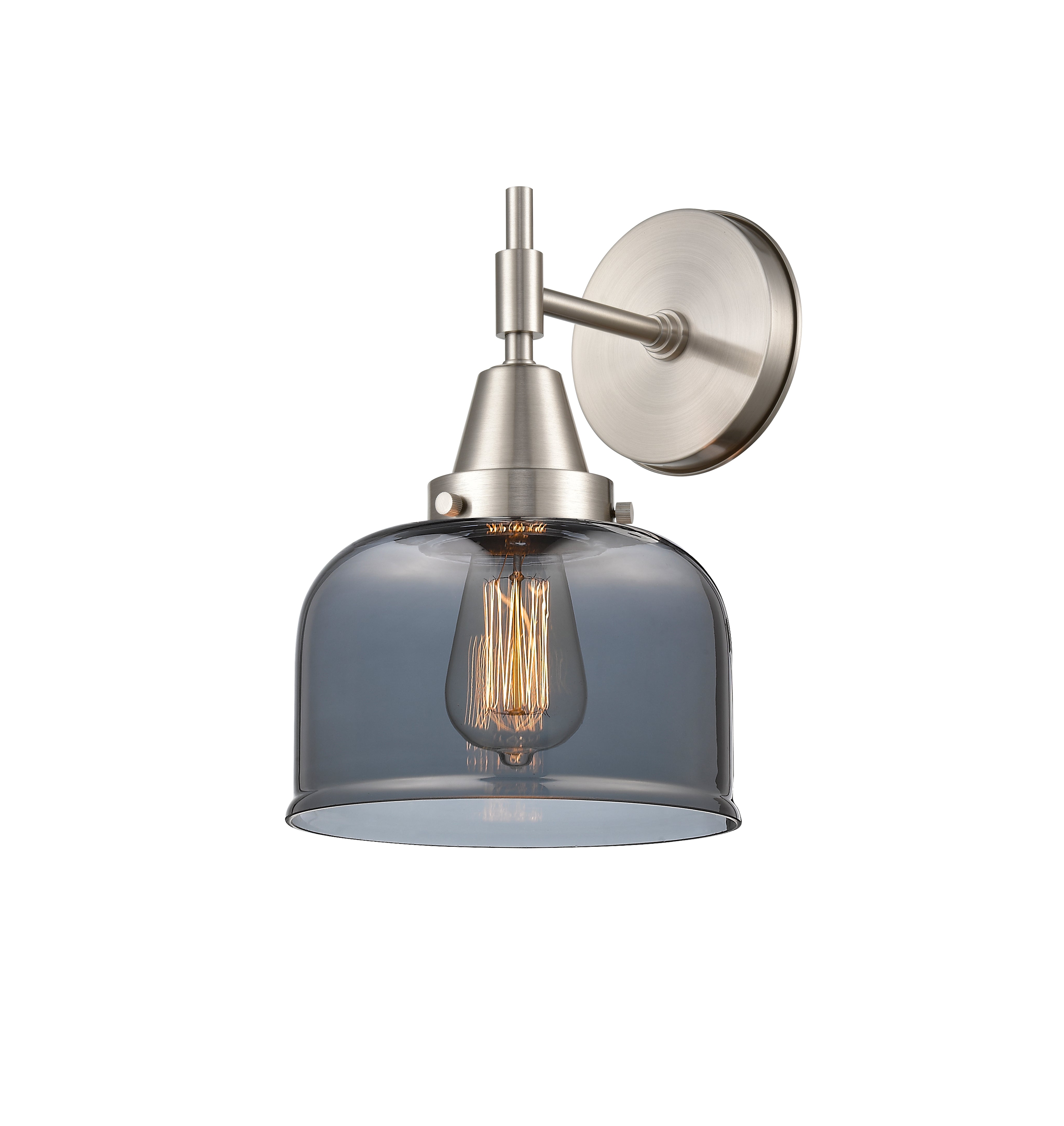 Caden Sconce Glass Steel Industrial Design
