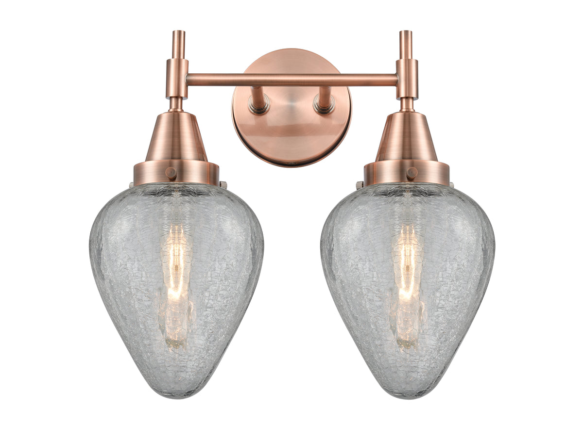 Geneseo 16-Inch 2-Light Bath Vanity Light with LED Bulbs