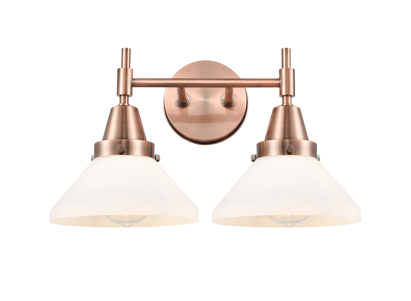 Caden Bath Vanity Light Steel Glass