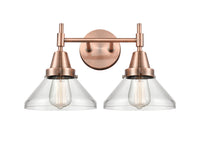 Caden Bath Vanity Light Steel Glass