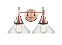 Caden Bath Vanity Light Steel Glass