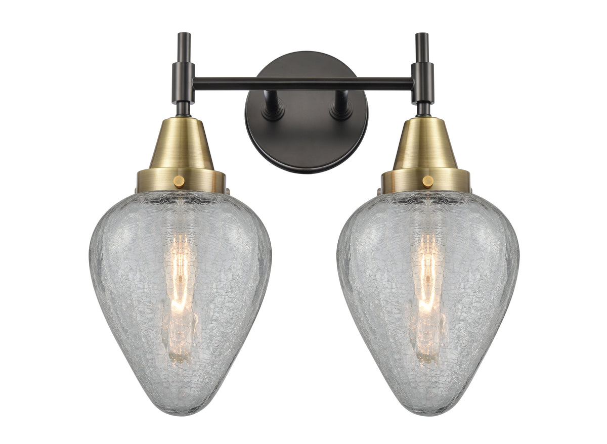 Geneseo 16-Inch 2-Light Bath Vanity Light with LED Bulbs