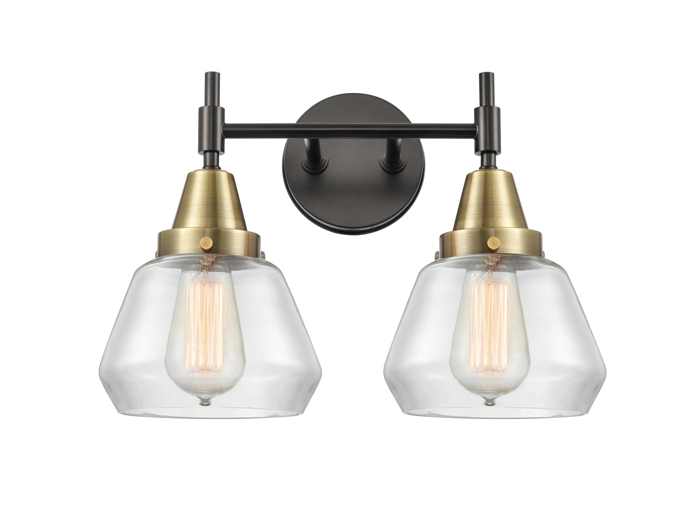 Caden Bath Vanity Light Glass Steel