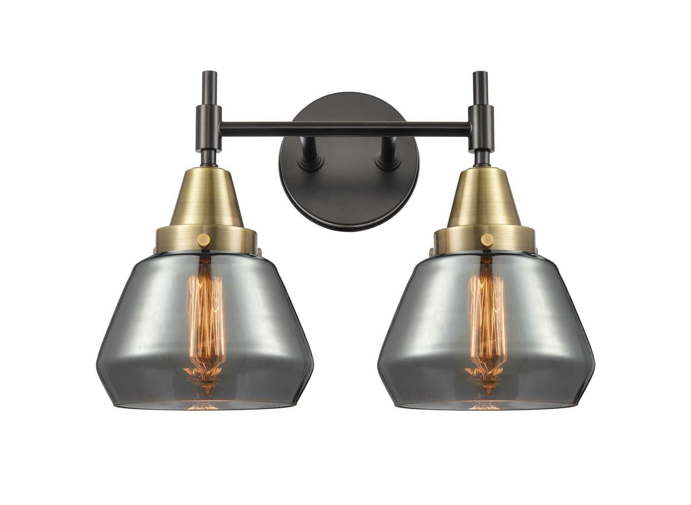 Caden Bath Vanity Light Glass Steel