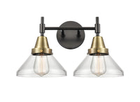 Caden Bath Vanity Light Steel Glass