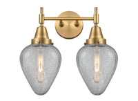 Caden Bath Vanity Light Steel Glass 15.25