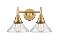 Caden Bath Vanity Light Steel Glass