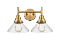 Caden Bath Vanity Light Steel Glass