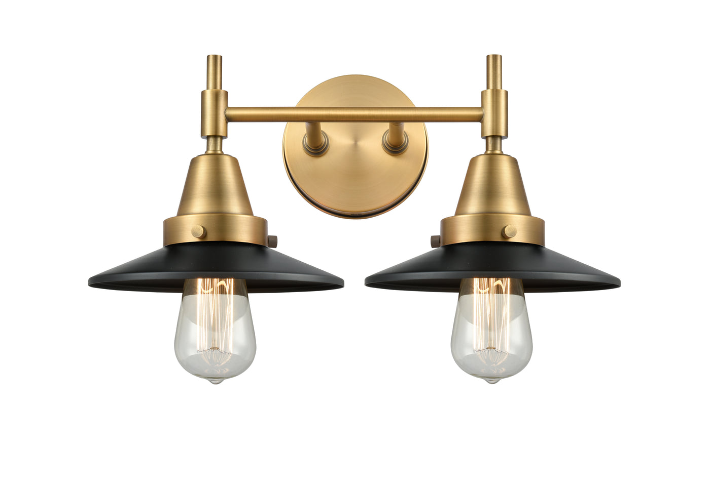 Caden Retro, Industrial Railroad Bath Vanity Light
