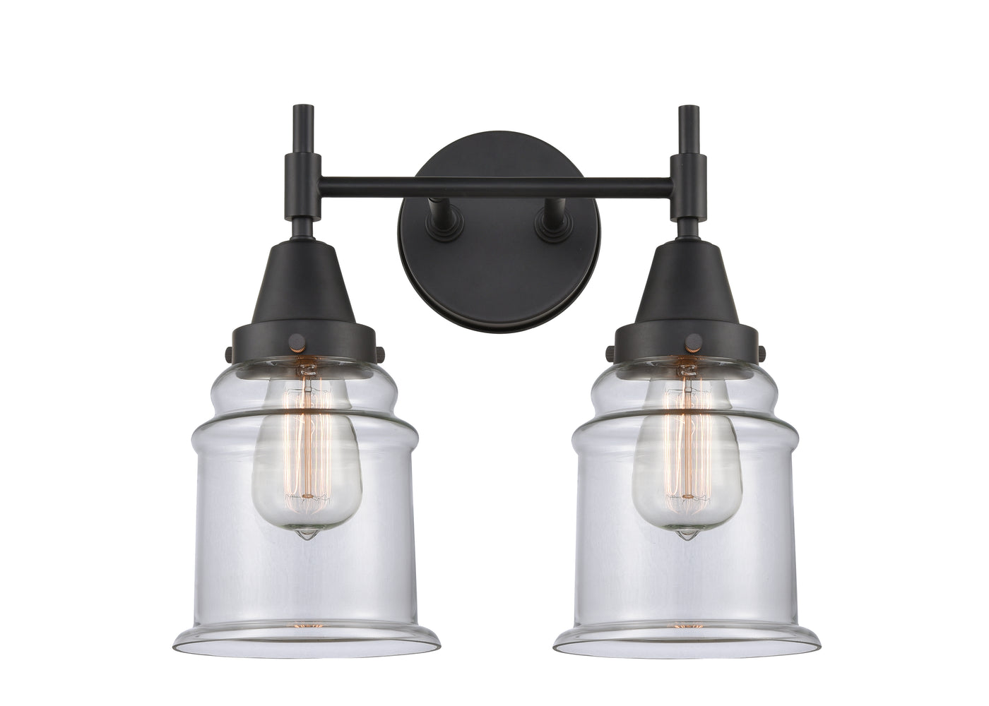 Caden Bath Vanity Light Steel Glass