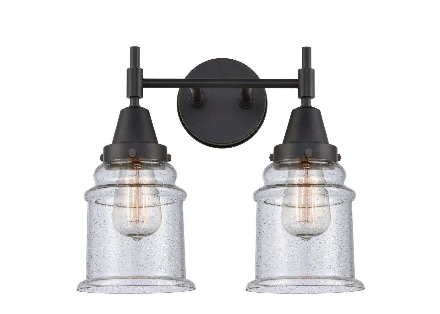 Caden Bath Vanity Light Glass Steel
