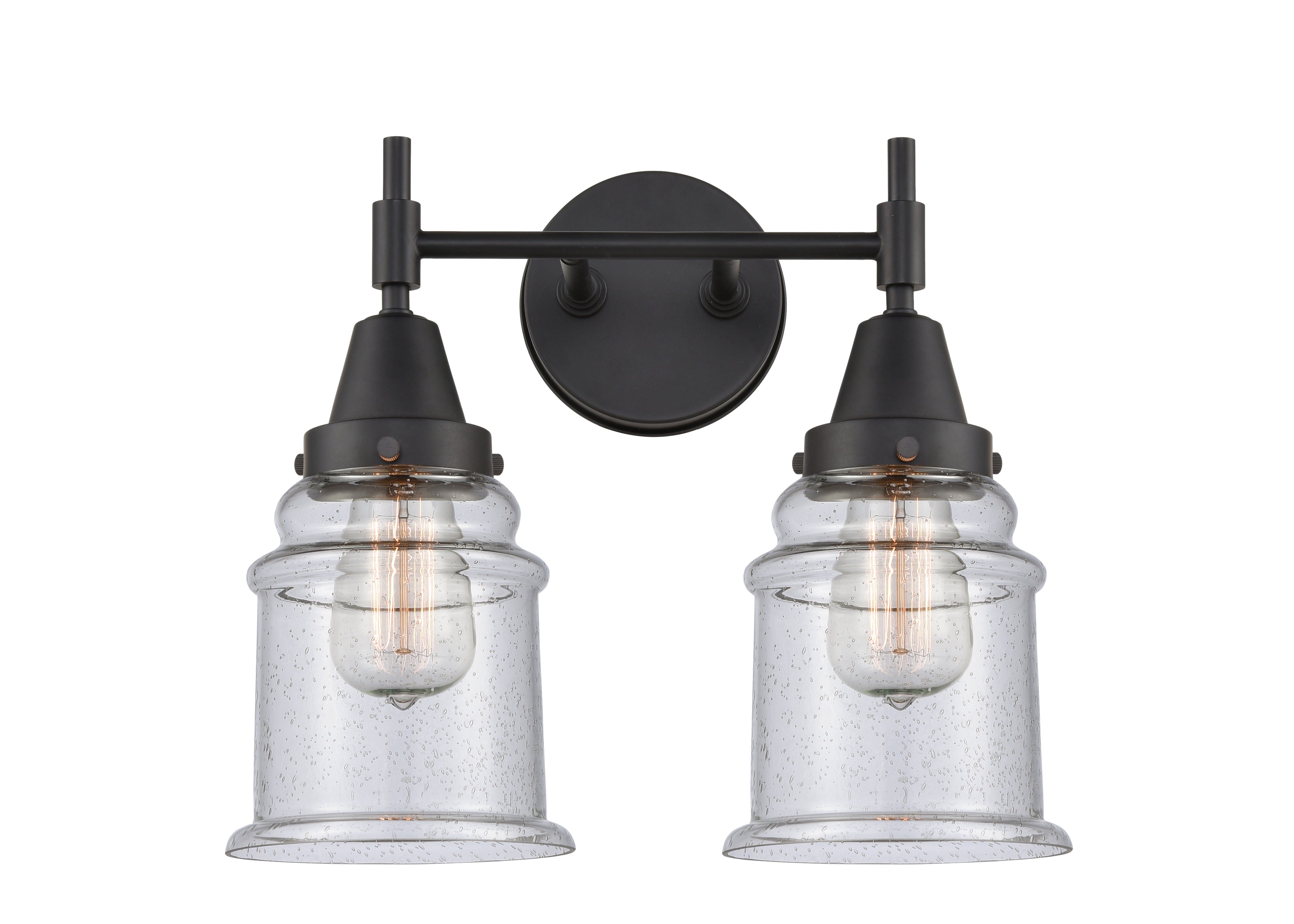 Caden Bath Vanity Light Steel Glass