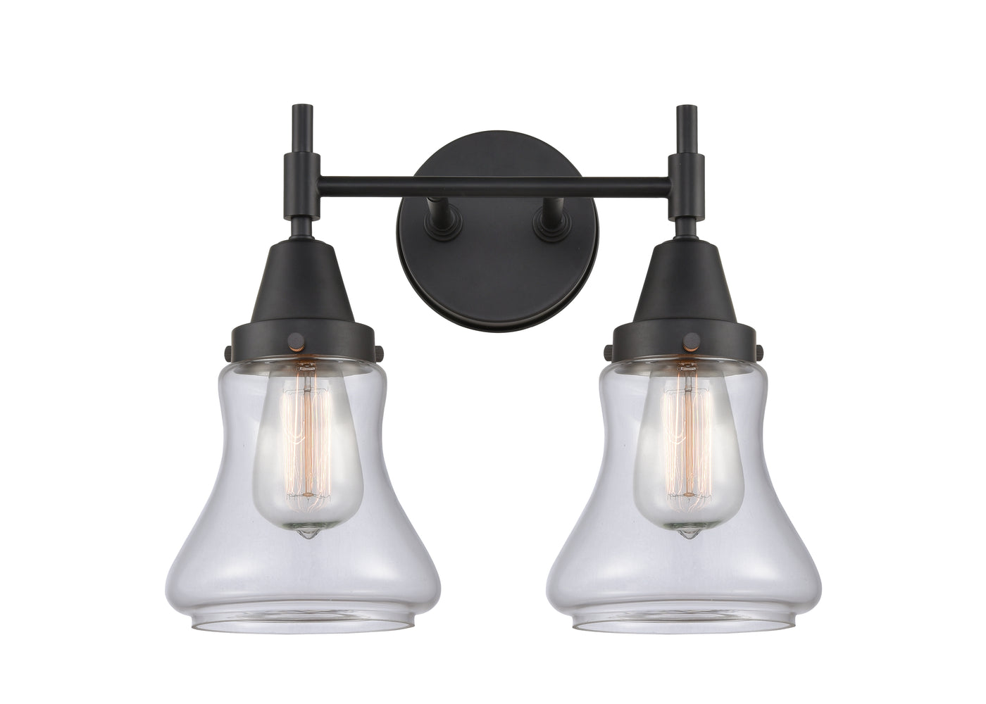 Caden Bath Vanity Light Glass Steel Dimmable