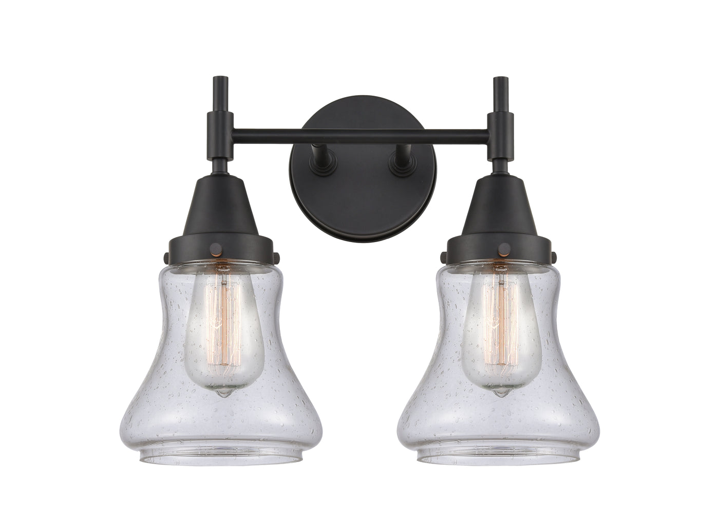 Caden Bath Vanity Light Glass Steel