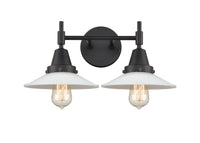 Caden Bath Vanity Light Glass Steel Modern