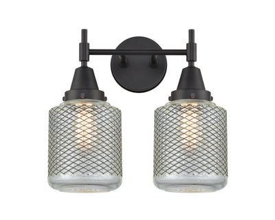 Caden Bath Vanity Light Glass Steel