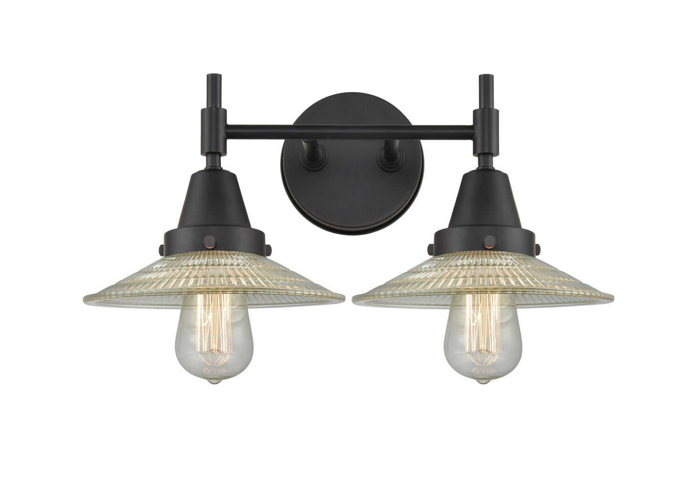 Caden Bath Vanity Light Glass Steel Modern