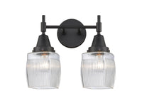 Caden Bath Vanity Light Glass Steel