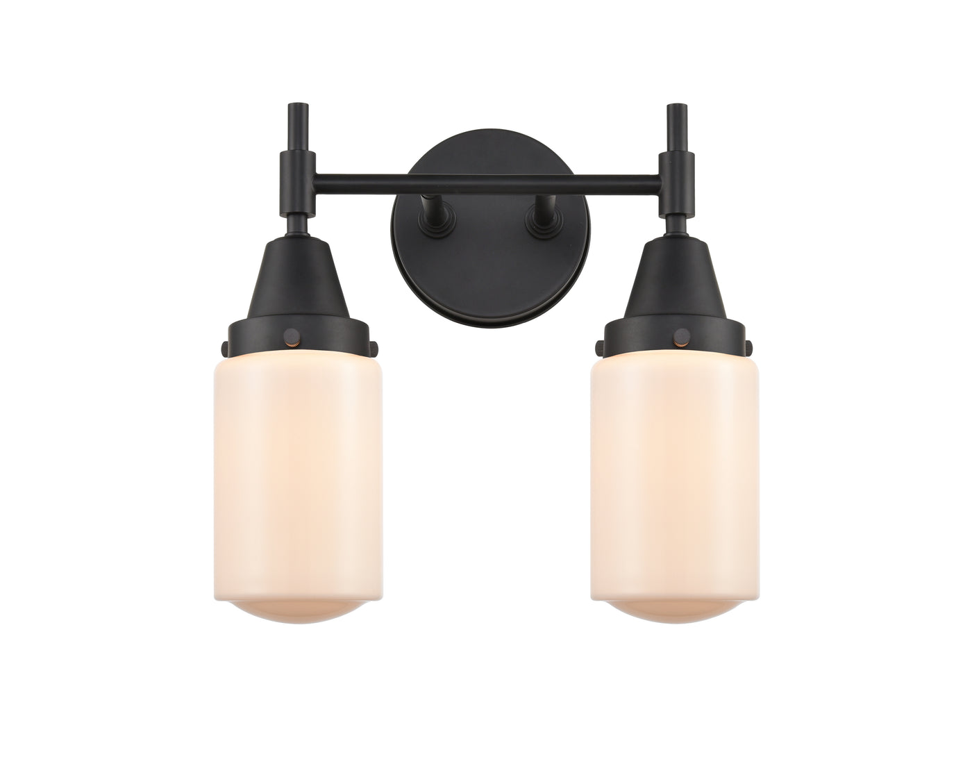 Caden Bath Vanity Light Glass Steel