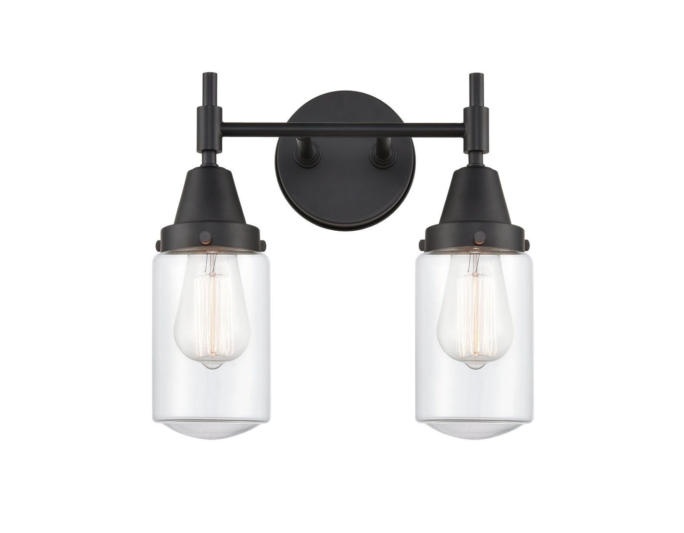 Caden Bath Vanity Light Glass Steel