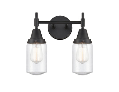 Caden Bath Vanity Light Glass Steel