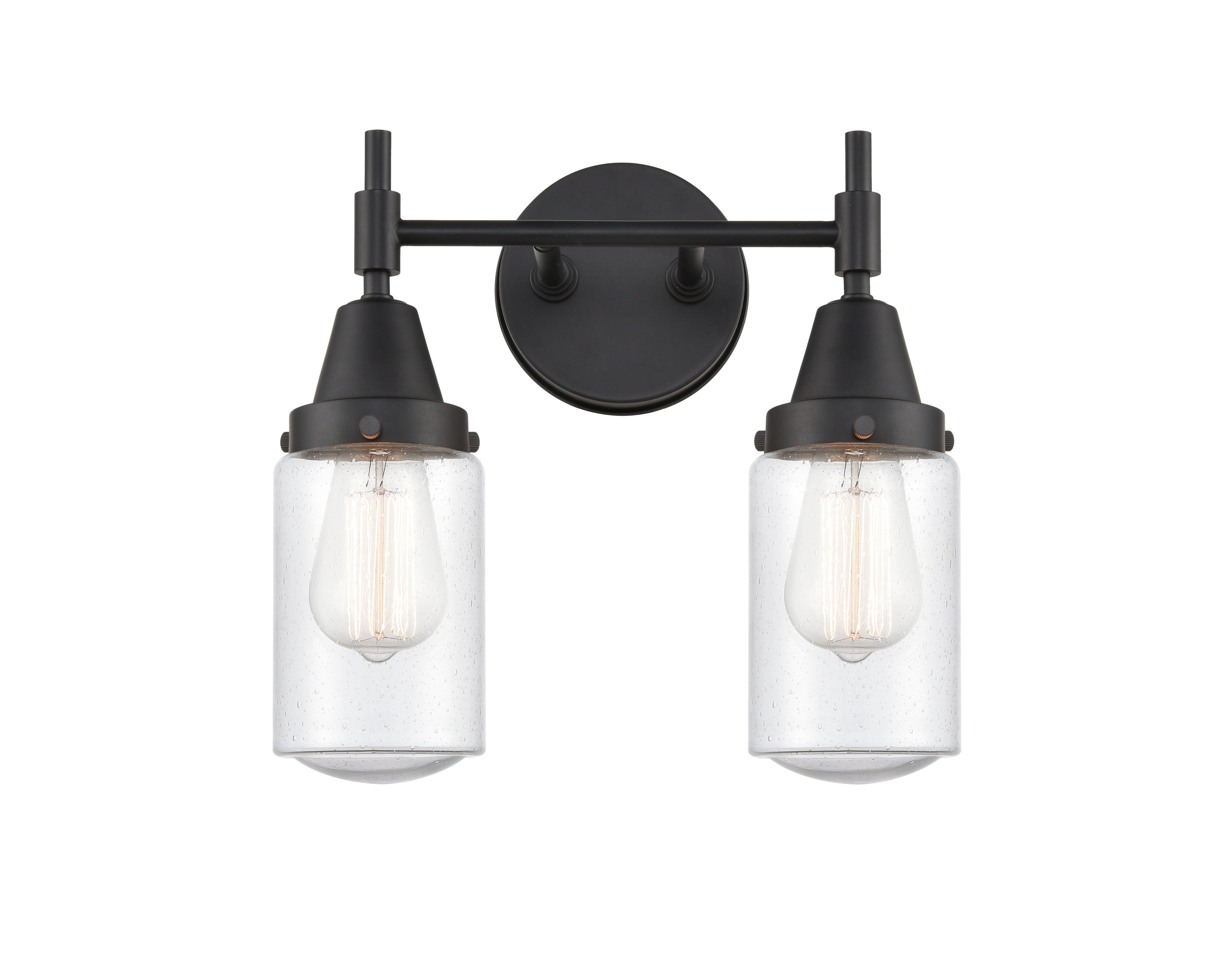 Caden Bath Vanity Light Glass Steel